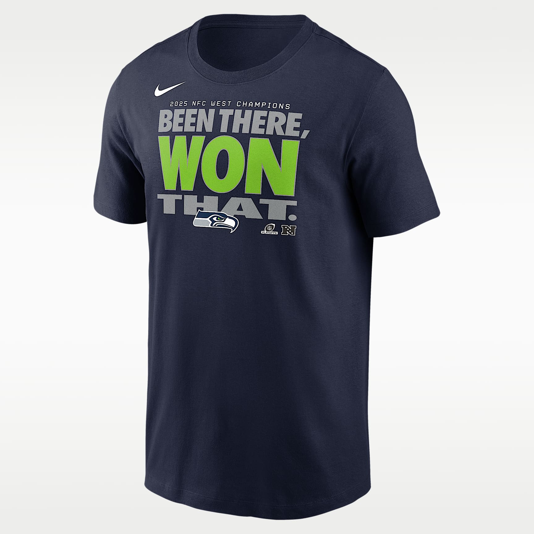 On Court-T 全仏2025 シェルトン フォンセカ　Sサイズ Seattle Seahawks 2025 NFC West Champions Trophy Collection Men's